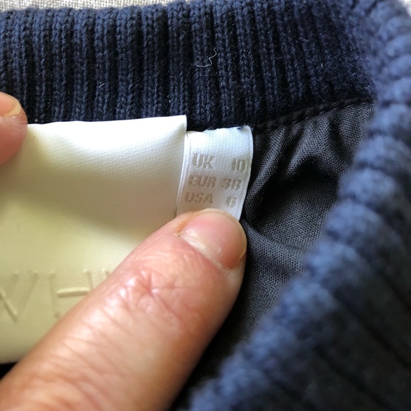 ASOS WHITE Label Navy Dress - Picture 2 of 5